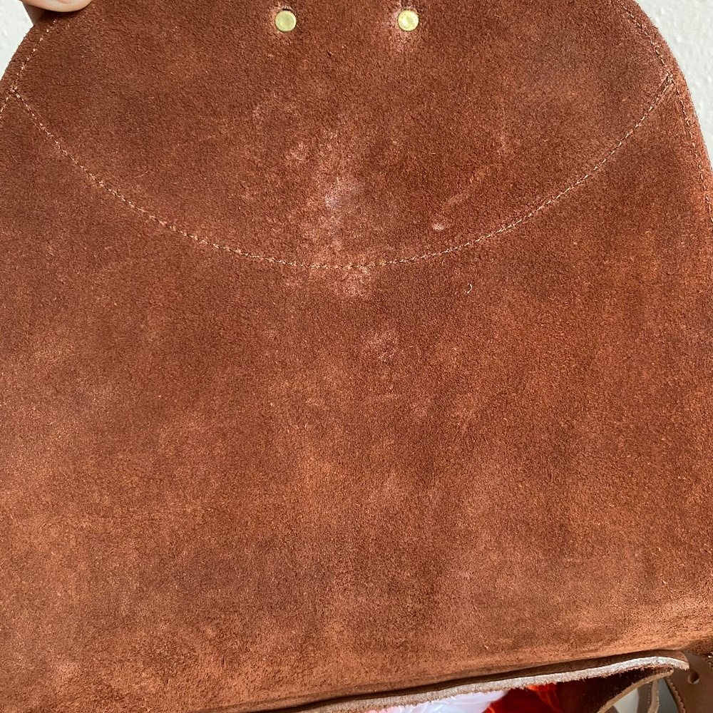 Chic Brown Leather Crossbody Bag - Picture 10 of 16